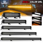 COLIGHT 12v Night Blazer Dual Row LED Light Bar With DRL Park Light Row Function