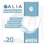 120 x ALIA Men Protective Pads Super Absorbency Protector Pads - 6 Packs of 20