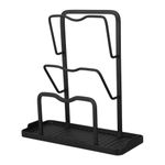 Kitchen Pot Lid Storage Rack Organizer Container Countertop Holder