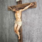 10"High Catholic Crucifix Wall Cross,Jesus Christ Inspirational Home Decor Gift