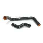 BLACK SILICONE RADIATOR RAD HOSES SKYLINE R32 GTR 1986-1988 M2 MOTORSPORT  Y3663