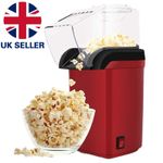 Fat Free Hot Air 1200W Electric Popcorn Maker Popper Machine Healthy Pop Corn UK