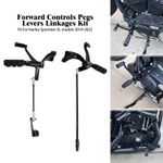 Forward Controls Kit Pegs Levers Linkages For Harley 14-22 Sportster XL 883 1200