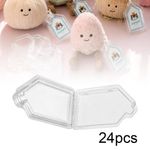 24 Pack ForJelly Jacket Tag Protectors For Jellycat Eco Friendly Recycled rPET