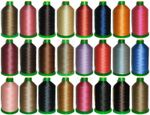 STRONG BONDED NYLON THREAD 40'S, 3000MTRS, SOMABOND THREADS, ASSORTED COLOURS