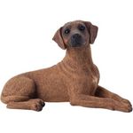Rhodesian Ridgeback Figurine Hand Painted - Sandicast