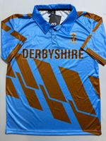 Derbyshire 1996 Retro Shirt Remake | Vintage Replica Cricket Jersey UK Stock