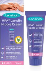 Lansinoh HPA Lanolin Nipple Cream for Sore Nipple & Cracked Skin, 100% Natural S