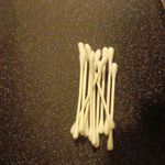 White Double Tip Cotton Buds/Swabs, Rounded Tips Cotton-Tipped Applicators