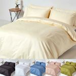 Egyptian Cotton Duvet Covers Single Double King Super King Quilt Cover, 1000 TC