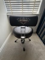 TAMA HT741 1st Chair Ergo-Rider Quartet Drum Throne Backrest Flame