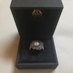 ELDEN RING × TORCH TORCH Dark Moon Ring Silver 925 Crystal Accessory Japan NEW