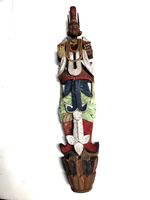 Super Rare Malagan Ancestral Funerary Post from New Caledonia / Papua New Guinea