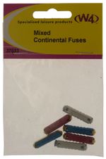 W4 MIXED CONTINENTAL FUSES 6 PACK 8, 16 &25A