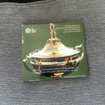 2014 Ryder Cup Commemorative Pound Coin And Masterpiece Ball Marker