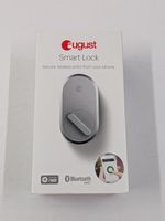 August ASL-3B Smart Lock Silver Single Cylinder Keyless Entry Deadbolt