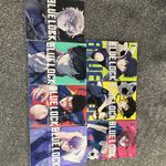 Blue Lock Manga Lot Vol 1-3, 5-8 English Softcover Kodansha Comics