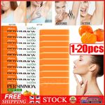 1-20X Persimmon Soap Bar for Old People Smell,Natural Body Odor Control Bar Soap