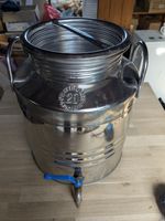 Inox 18/10 Stainless Steel Olive  Oil  Container Tank Dispenser With Tap