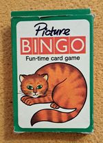 Picture Bingo Fun-time Card Game.