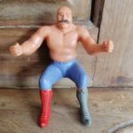 VINTAGE WWF WWE IRON SHEIK LJN THUMB WRESTLER WRESTLING FIGURE TITAN SPORTS 1985