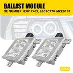 For Mitsubishi Pajero Shogun 06-20 HID Xenon Headlamp Ballast Unit 8301C463 2x