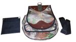 Falconry Cordura Bag, Hunting Bag with Strap & Detachable Meat Pocket, Jungle 