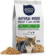 Cat Litter Wood Pellets Absorbent Pine Hygiene Odour Control Non-Clump 30 Litres