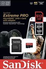 SanDisk Extreme Pro 512GB SD Card – High Speed Memory Card