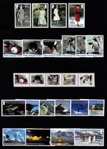 BRITISH ANTARCTIC TERRITORY  2016 COMPLETE YEAR SET:  6 SETS + 2 MINISHEETS  MNH