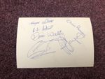 Speedway photograph Reading juniors 7 autographs
