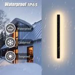 LED Wall Lights Sconce Waterproof Outdoor Lamp Exterior Light Long Strip Modern