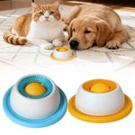 Pet Lick Bowl - Slow Feed Design for Dogs/Cats, Mental Stimulation Snack Toy