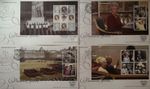 G.B. 2012 Diamond Jubilee booklet panes Royal Mail First Day Covers