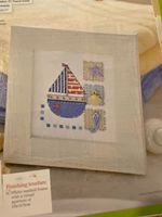 Sailing Boat Cross Stitch Card Chart - Angela Poole