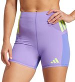 adidas Adizero Womens Short Tights Purple Running Lightweight Fitted Run Shorts
