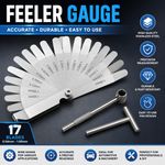 Valve Screw Adjusting Spanner Tool Motorcycle Feeler Gauge Engine Clearance