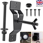 Wall Mounted Spare Tire Rack Holder, for Trailer Van Wheel Bracket Black UK