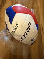 VETRA Premium Soft Touch Volleyball Official Size 5 (Blue, Red and White) x 1