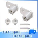 for DOMETIC ELECTROLUX FREEZER FLAP HINGE SET CARAVAN MOTORHOME 2412865004
