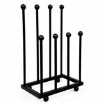 4 Pair Wellington Boot Shoe Rack Stand Storage Wellie Welly Holder Organizer