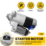 Starter Motor 12V Fits for Nissan Qashqai JUKE Note 1.5 DCi 2007-2013 7711135334