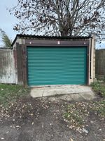 Electric Roller Garage Door. Made to measure. x 2 Remote Controls.