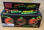 NeeDoh Jack Glow Lantern Halloween Fidget Toy Stress Ball