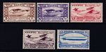 Egypt 1933 Airs set 5 MINT Heavy hinges (hinged twice)