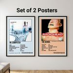 Radiohead poster Set A3 Size The Bends Ok Computer Thom Yorke