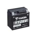 YTZ6V (WC) 12V Yuasa High Performance MF VRLA Battery