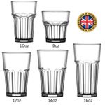 Plastic Tumblers Glasses - Premium, Reusable And Unbreakable - FAST DELIVERY