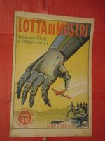 GOLD BOOK NO. 18 -lg-original 1946-DISNEY MONDADORI-fight monsters giorgio ventura