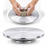 15/25cm Sculpting Wheel Turntable Pottery Art Crafts Cake Decorating for Model